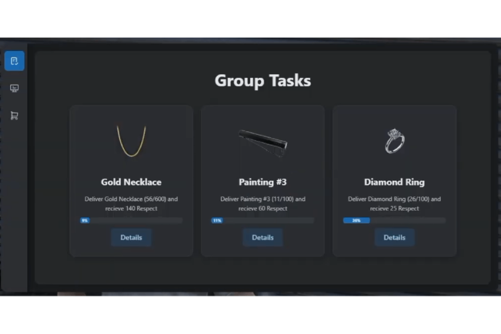 FiveM Group Task System
